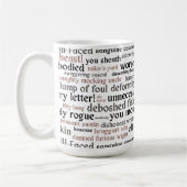 英語先生シアターエンドオブスクールシェイクスピア コーヒーマグカップ (左)