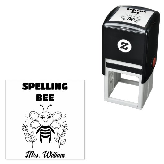 英語先生スペルビー採点勇気付けられる セルフインキングスタンプ (インサイチュ)