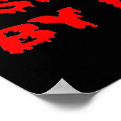 英語先生バイデイゾンビースレーバイナイト ポスター (角)