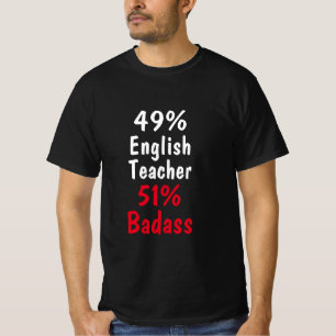 英語先生バダス Tシャツ