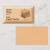 英語先生モットー 名刺 (正面/裏面)
