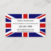 英語先生名刺 名刺 (正面)