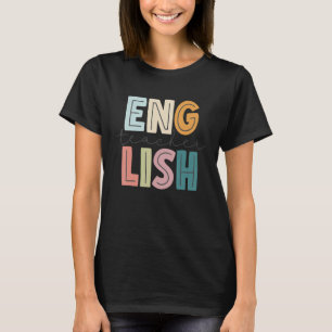 英語先生学生ハッピー最初の最後の100日 Tシャツ