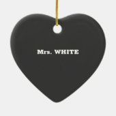 英語先生感謝の日素晴らし, セラミックオーナメント (裏面)