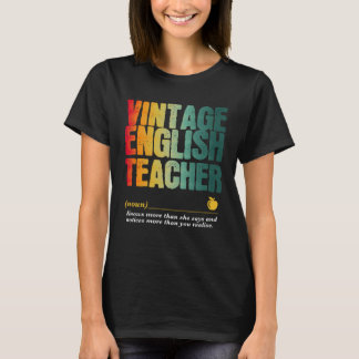 英語先生感謝ウィーク新学期 Tシャツ