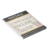 英語先生 |ヴィンテージスタイル ノートパッド (アングル)