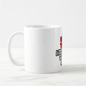 英語先生...Work My魔法 コーヒーマグカップ (左)