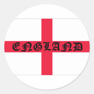 英語国旗 ラウンドシール
