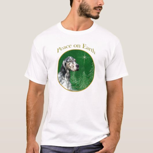 英語圏の平和 Tシャツ (正面)