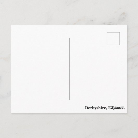 英語圏 ポストカード (裏面)