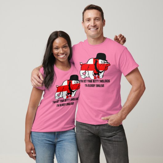 英語押韻スラング英語フラグ Tシャツ (ユニセックス)
