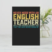 英語教師に手を出すな 私たちはあなたが聞いたこともない言葉を使う 招待状 (スタンド正面)