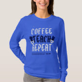 英語教師の感謝の引用 教師のモチベーション Tシャツ (正面)