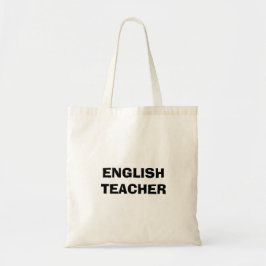 英語教師の職業トートバッグ トートバッグ