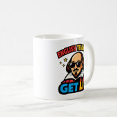 英語教師は燃え尽きる コーヒーマグカップ (正面右)