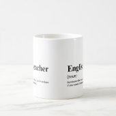 英語教師 おもしろい 教育の定義 コーヒーマグカップ (中央)