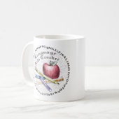 英語教師 コーヒーマグカップ (正面左)