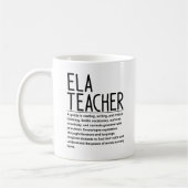 英語教師 コーヒーマグカップ (左)
