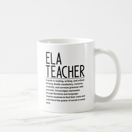英語教師 コーヒーマグカップ (右)