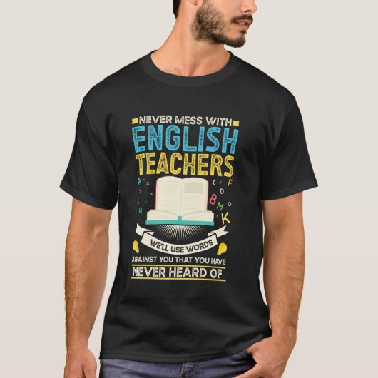 英語教師ELA Tシャツ (正面)