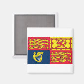 英語標王室の準 マグネット (正面/裏面)