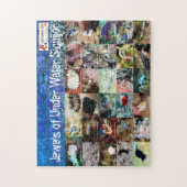 英語版： Jeweles of Under Water Siquijor ジグソーパズル (縦)