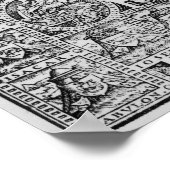 英語翻訳のタイトルページ ポスター (角)