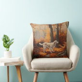 英語設定紅葉秋インスパイア クッション (椅子)