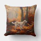 英語設定紅葉秋インスパイア クッション (正面)