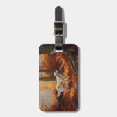 英語設定紅葉秋インスパイア ラゲッジタグ (正面縦)