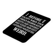 英語風変わり先生文法教え マグネット (左側)