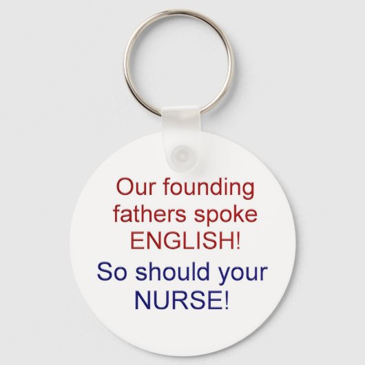 英語 キーホルダー (正面)