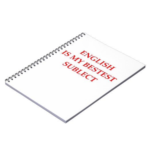 英語 ノートブック (左側)