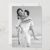 英語 ベトナム語 招待 現代 デザイン 招待状 (裏面)