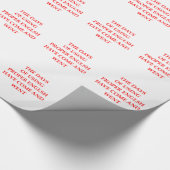 英語 ラッピングペーパー (角)