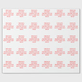 英語 ラッピングペーパー (フラット)