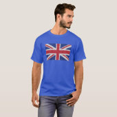 英語GB国旗のオリジナルカタール2022コレクション Tシャツ (正面フル)