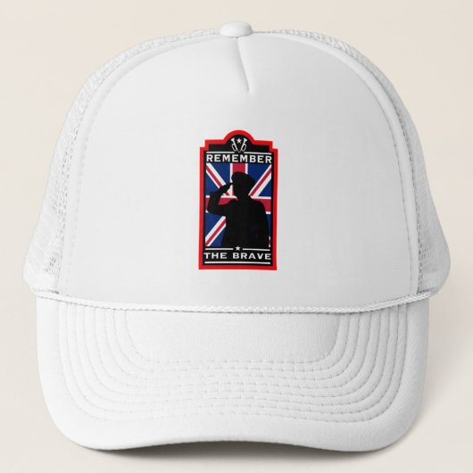 英軍記念日 キャップ (正面)