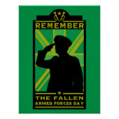 英軍記念日 ポスター (正面)