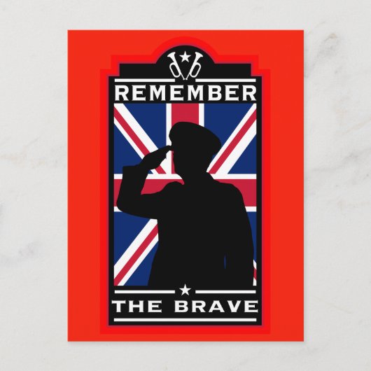 英軍記念日 ポストカード (正面)