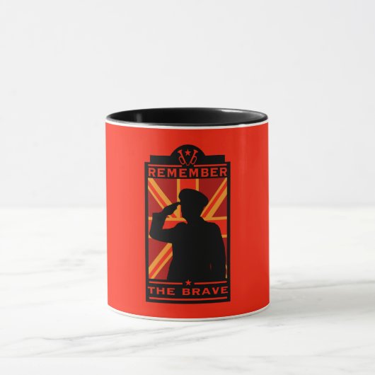 英軍記念日 マグカップ (中央)
