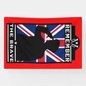英軍記念日 横断幕 (横)