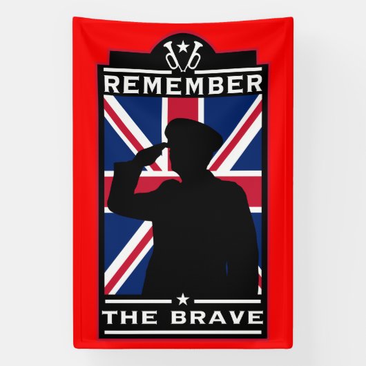 英軍記念日 横断幕 (縦)