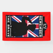 英軍記念日 横断幕 (横)