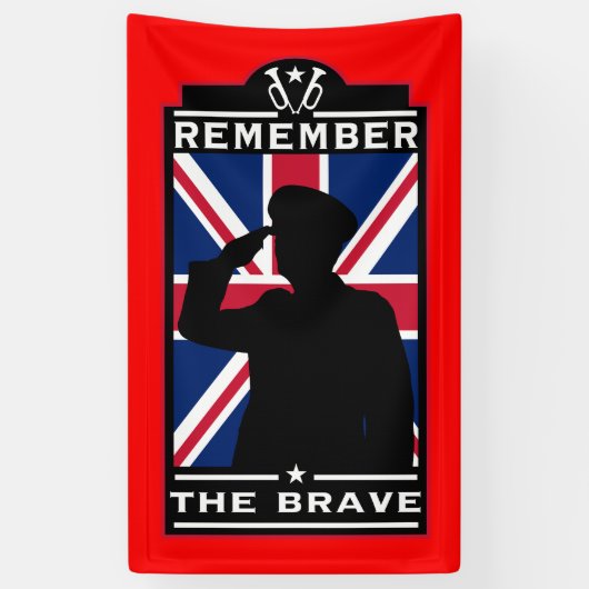英軍記念日 横断幕 (縦)