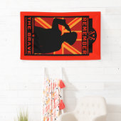 英軍記念日 横断幕 (インサイチュ)