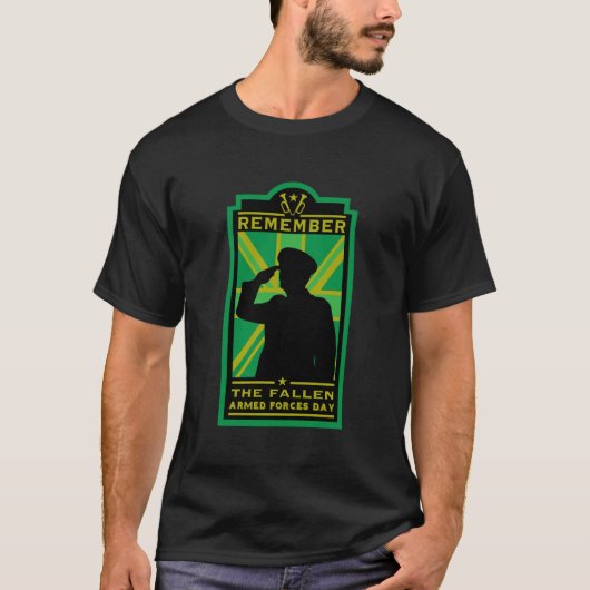 英軍記念日 Tシャツ (正面)