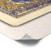 英連邦の地図 ポスター (角)