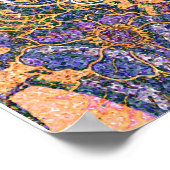 英陽とハート記号を持つ生活の木 ポスター (角)