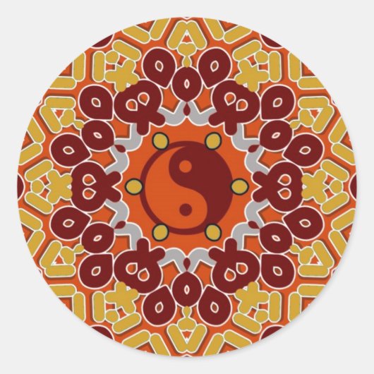 英陽ステッカー ラウンドシール (正面)